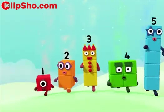 کارتون بلوک های اعداد / سوراخ ها