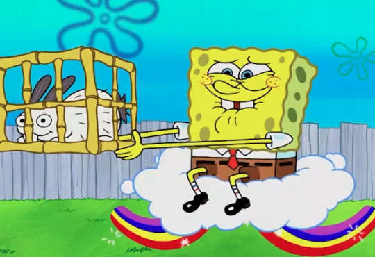 کارتون باب اسفنجی شکار خرگوش