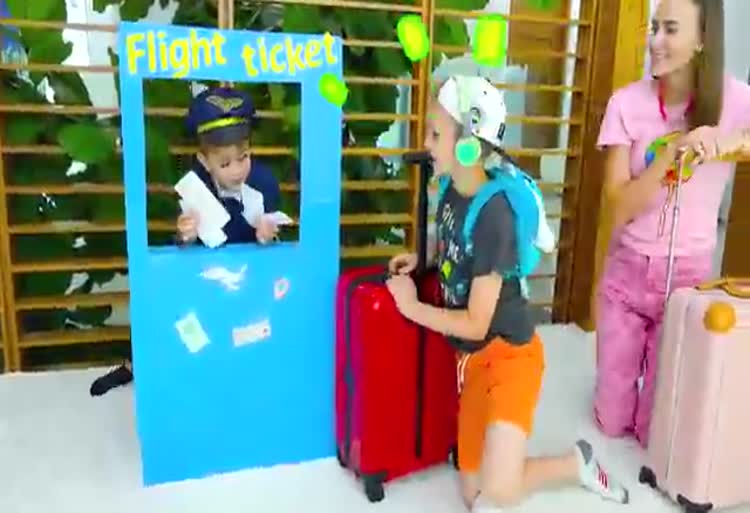 برنامه کودک ولاد و نیکی / چالش هواپیما 