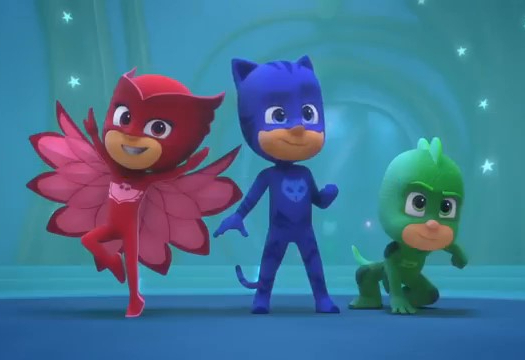 کارتون گروه شب نقاب / پاور آپ قهرمان