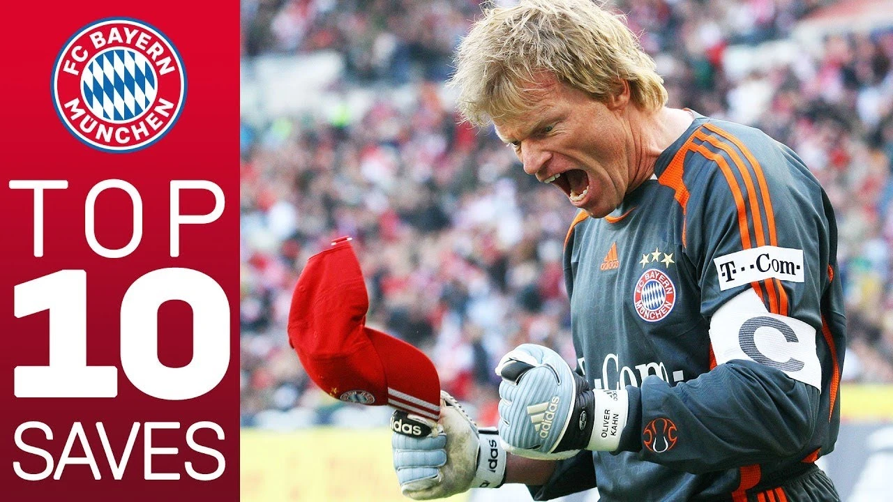 ده مهار برتر فوتبال الیور کان Oliver Kahn