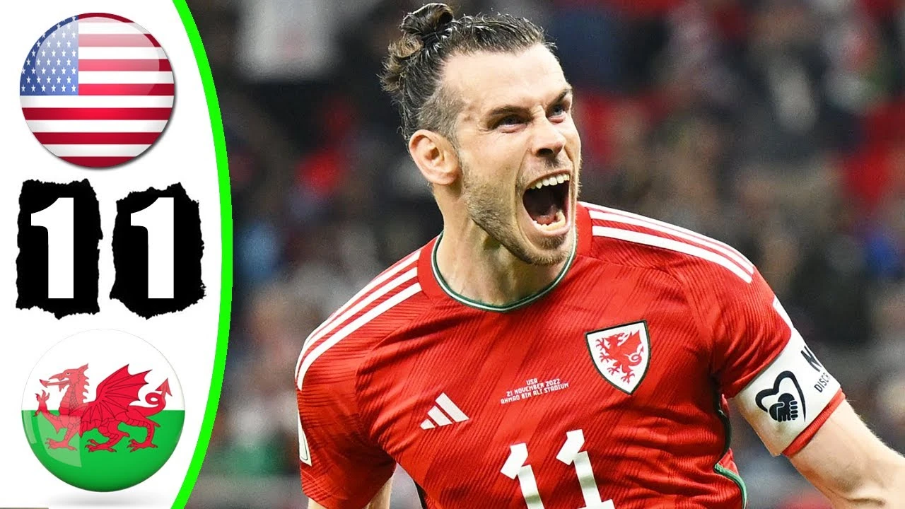 خلاصه بازی آمریکا 1 ولز 1 جام جهانی 2022