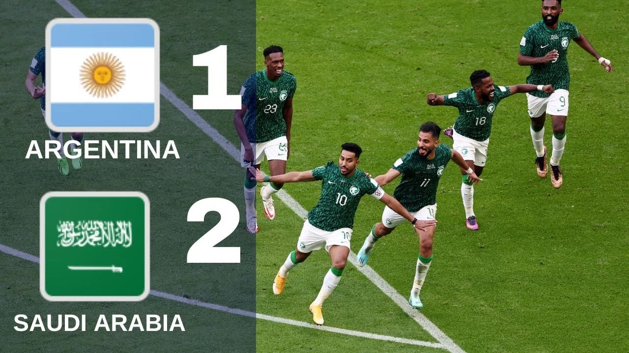 خلاصه بازی آرژانتین 1 عربستان 2 جام جهانی 2022