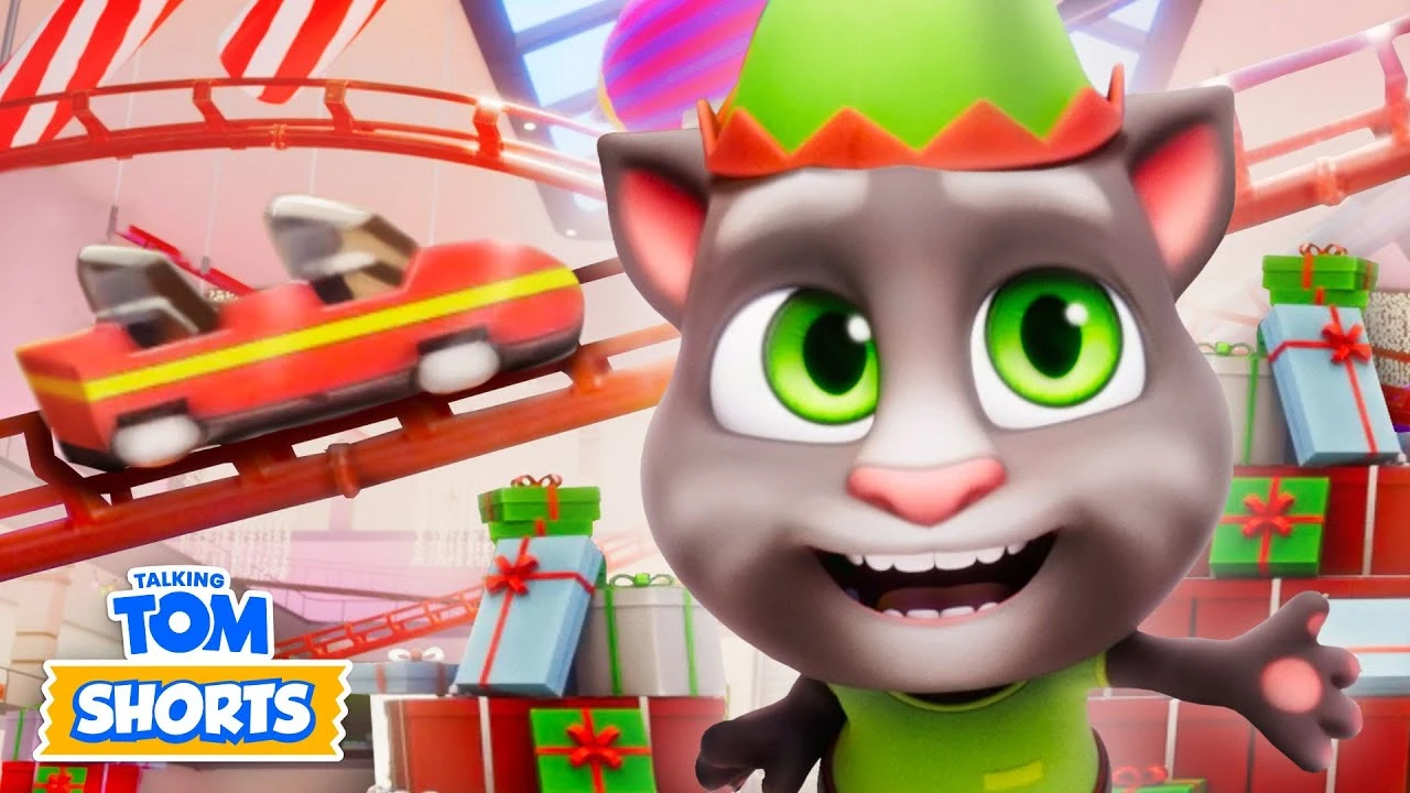 کارتون گربه سخنگو تعطیلات کریسمس 2023