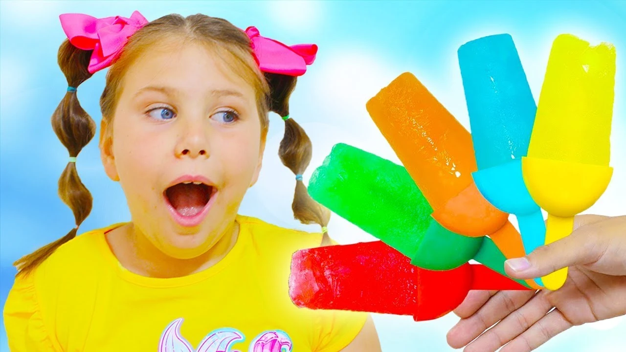 برنامه کودک آدریانا بستنی های رنگی