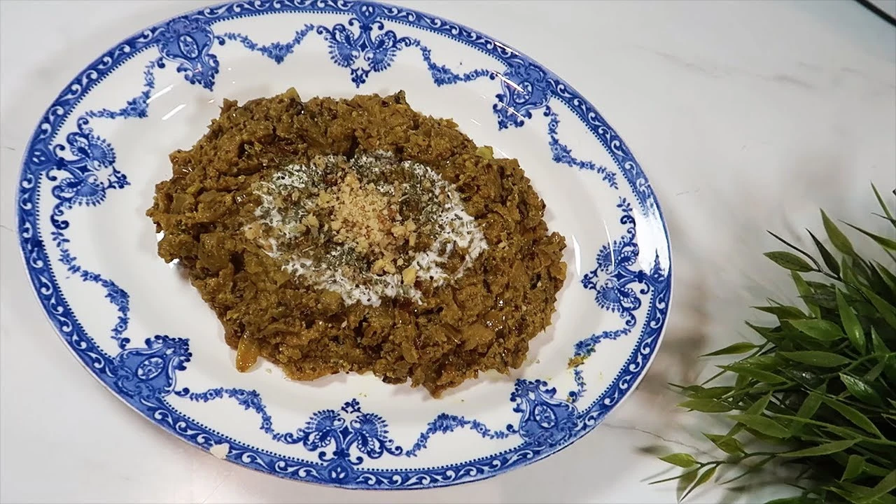 آشپزی کشک و بادمجان بدون روغن