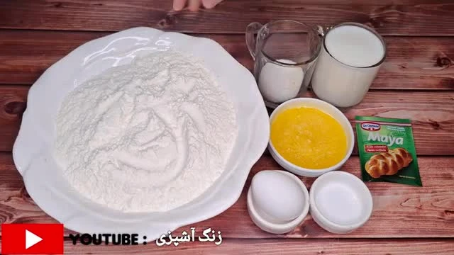 رول دارچینی همراه آموزش کرم