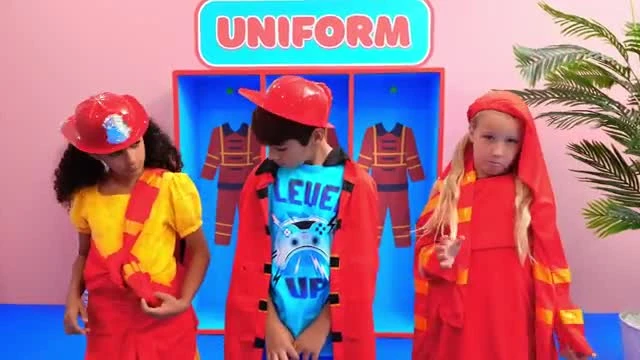 برنامه کودک دیانا و روما مدرسه آتش نشان