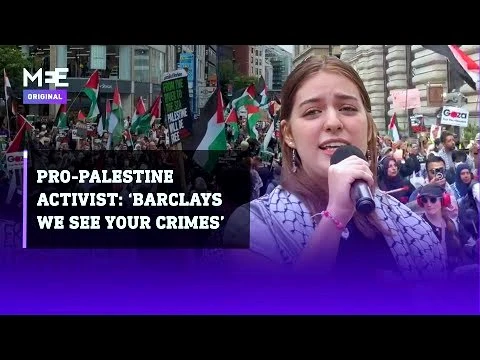 دفاع دانشجویان شهر منچستر از آرمان های فلسطین !!