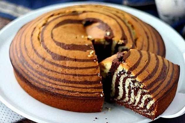 طرز تهیه کیک زبرا 