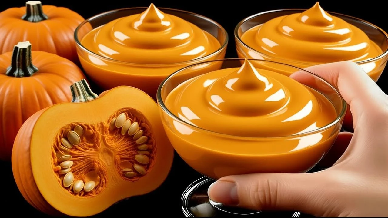 طرز تهیه دسر کدو حلوایی پاییزه