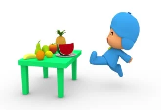 کارتون پوکویو / تخم‌مرغ‌های شگفت‌انگیز: رنگ‌ها و حیوانات