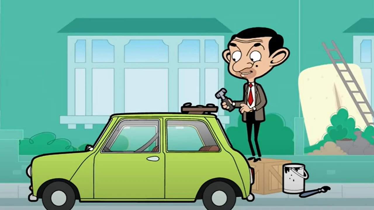 کارتون مستربین / ارتقا ماشین