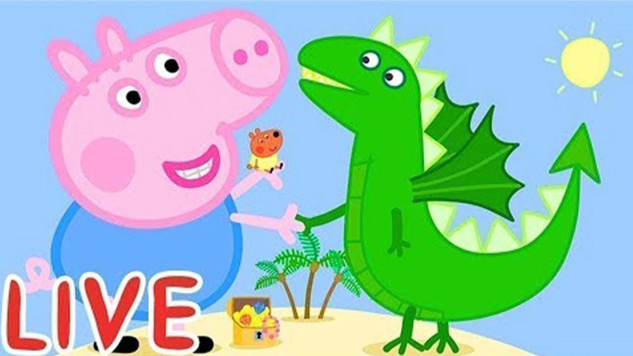 کارتون پیپا پیگ / زنده! 