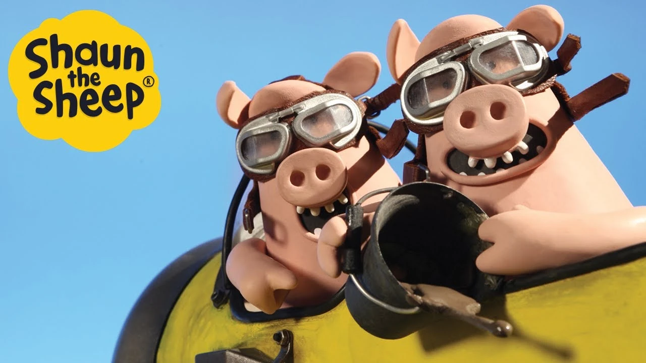 انیمیشن بره ناقلا / خوک های پرنده 