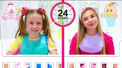 برنامه کودک نستیا / چالش 24 ساعت بچه شدن