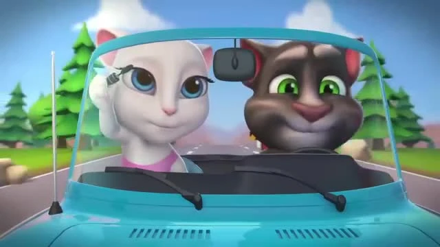 کارتون گربه سخنگو / توت جادویی 