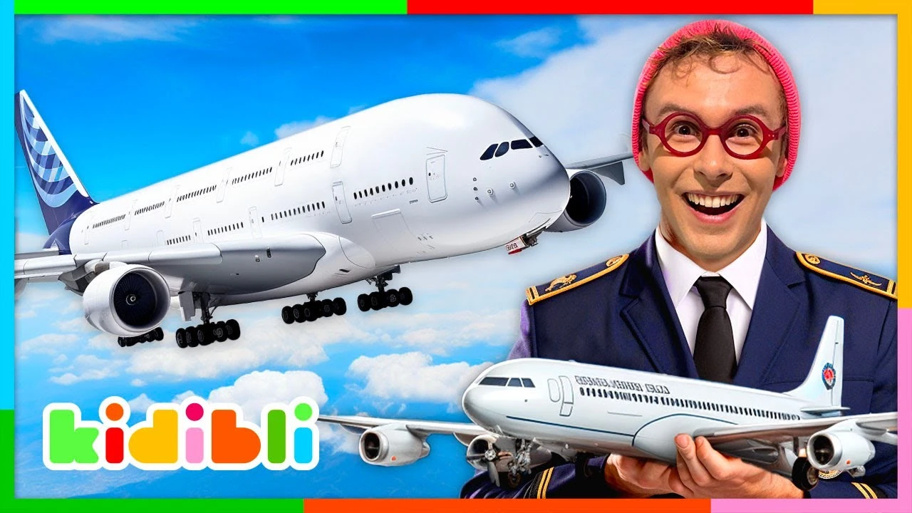 برنامه کودک کیندر / بیایید در مورد هواپیما یاد بگیریم! | کیدیبلی