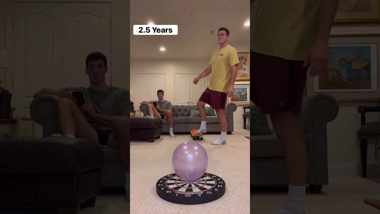 زمان طولانی تمرین برای فیلمبرداری ویدیو شات های ترند